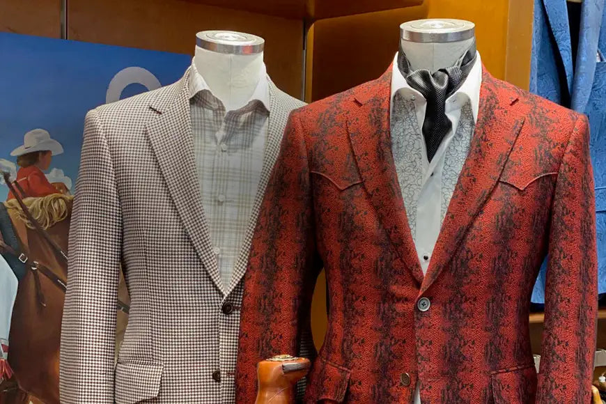 A Little Stampede Sophistication | Picture of made-to-measure Samuelsohn jackets - O'Connors Calgary