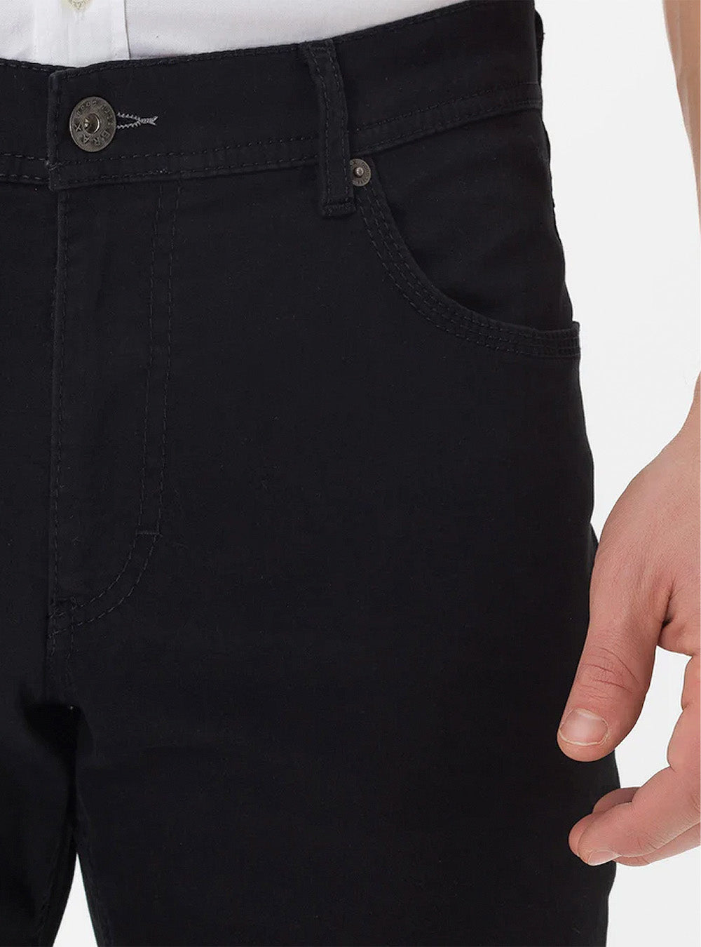 Brax Cooper Five-Pocket Pant - Perma Black