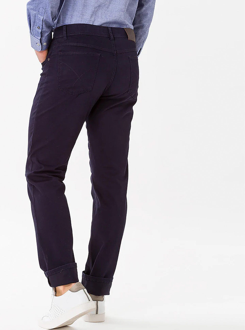 Brax Cooper Five-Pocket Pant - Perma Blue