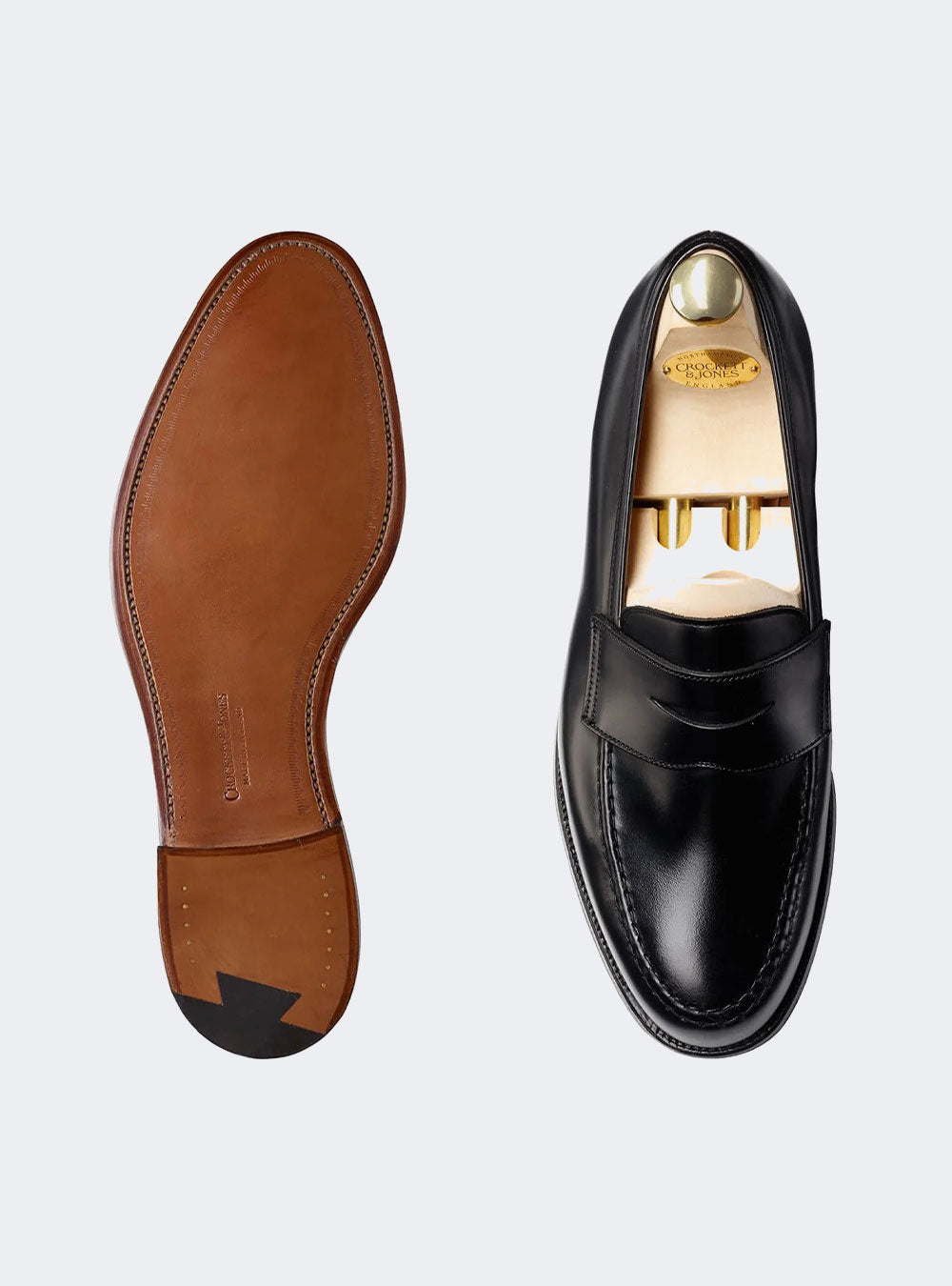 Crockett & Jones Boston - Black Cavalry Calf