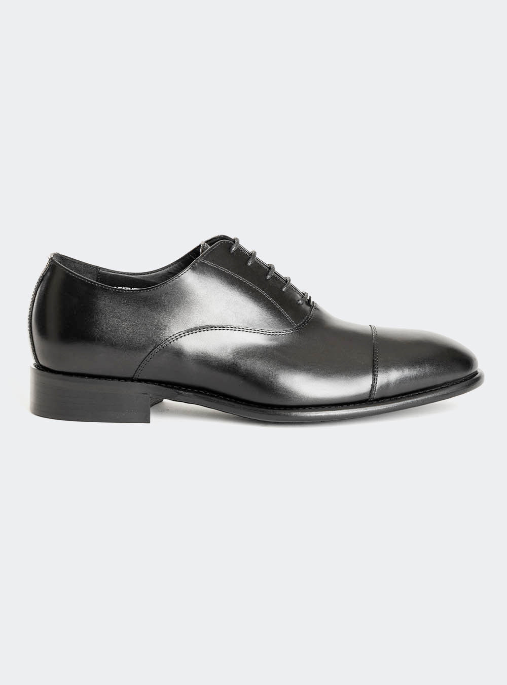 Calzoleria Toscana 2571 Cap-Toe Oxford Dress Shoe - Black