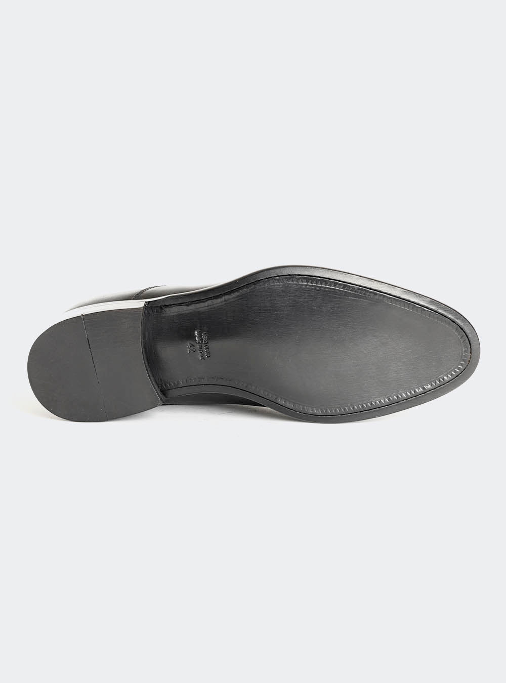 Calzoleria Toscana 2571 Cap-Toe Oxford Dress Shoe - Black
