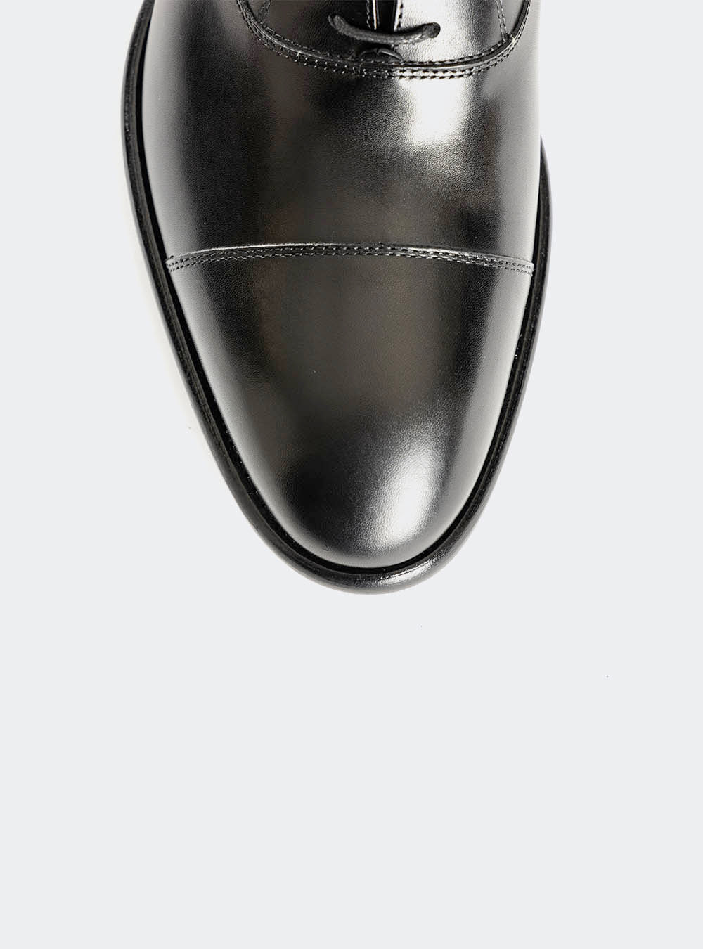 Calzoleria Toscana 2571 Cap-Toe Oxford Dress Shoe - Black