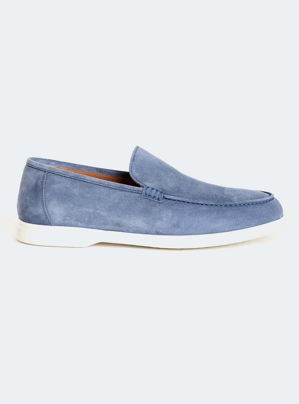 Calzoleria Toscana Sommo Venetian Suede Loafer - Blue