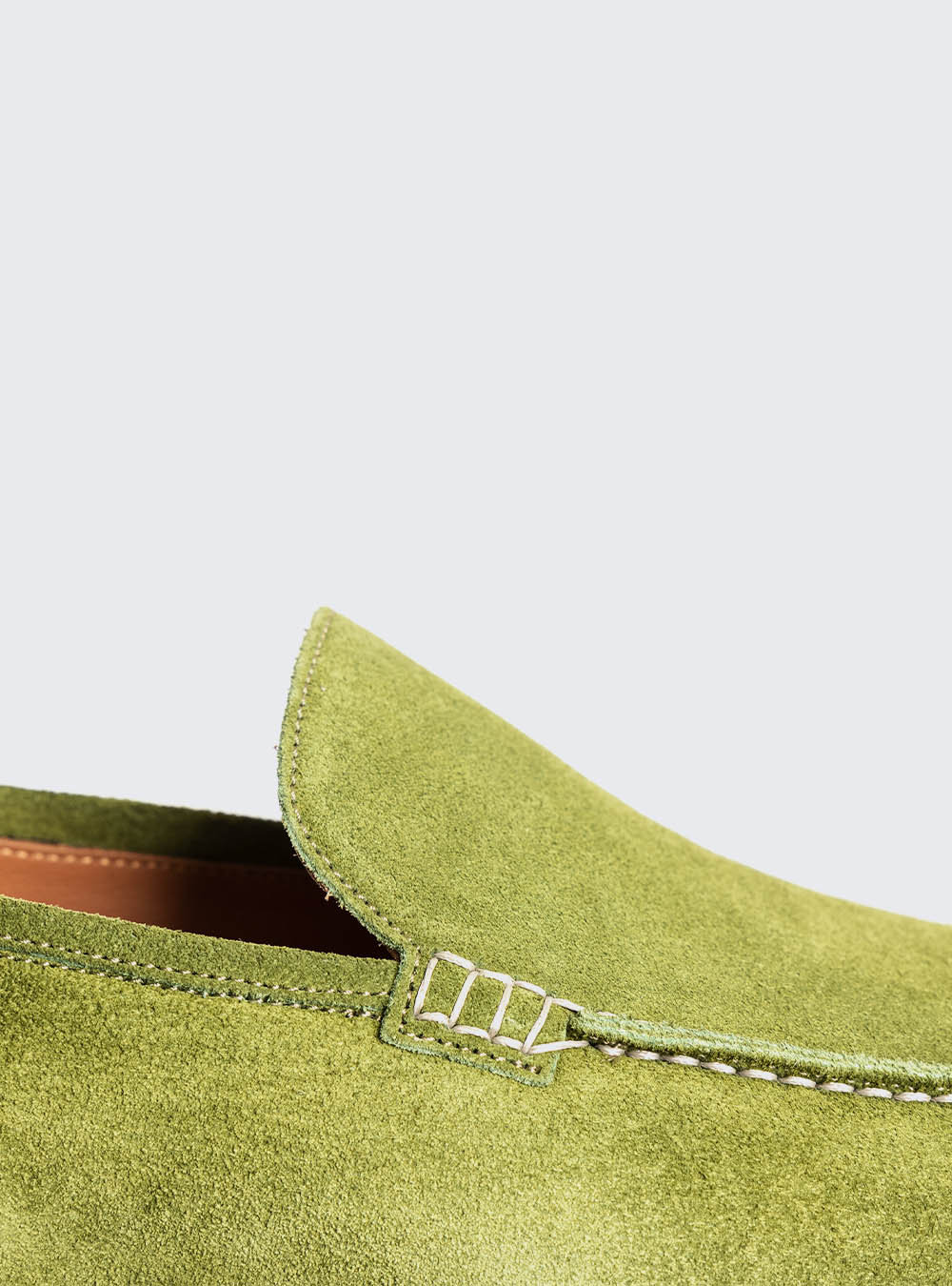 Calzoleria Toscana Sommo Venetian Suede Loafer - Green