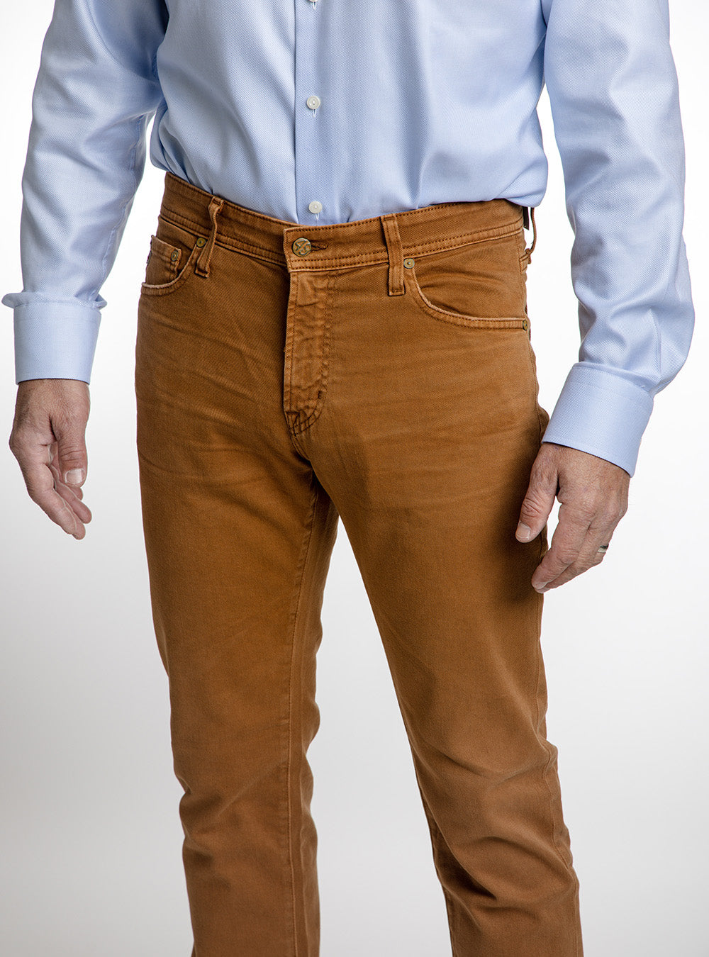 AG Cinnamon Brown Denim