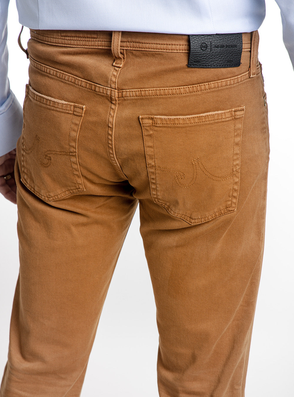 AG Cinnamon Brown Denim