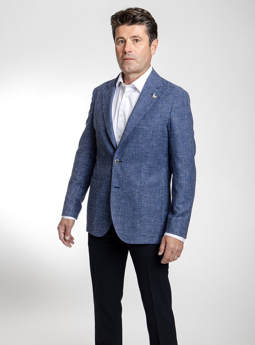 Tombolini Two-Tone Blue Sport Jacket