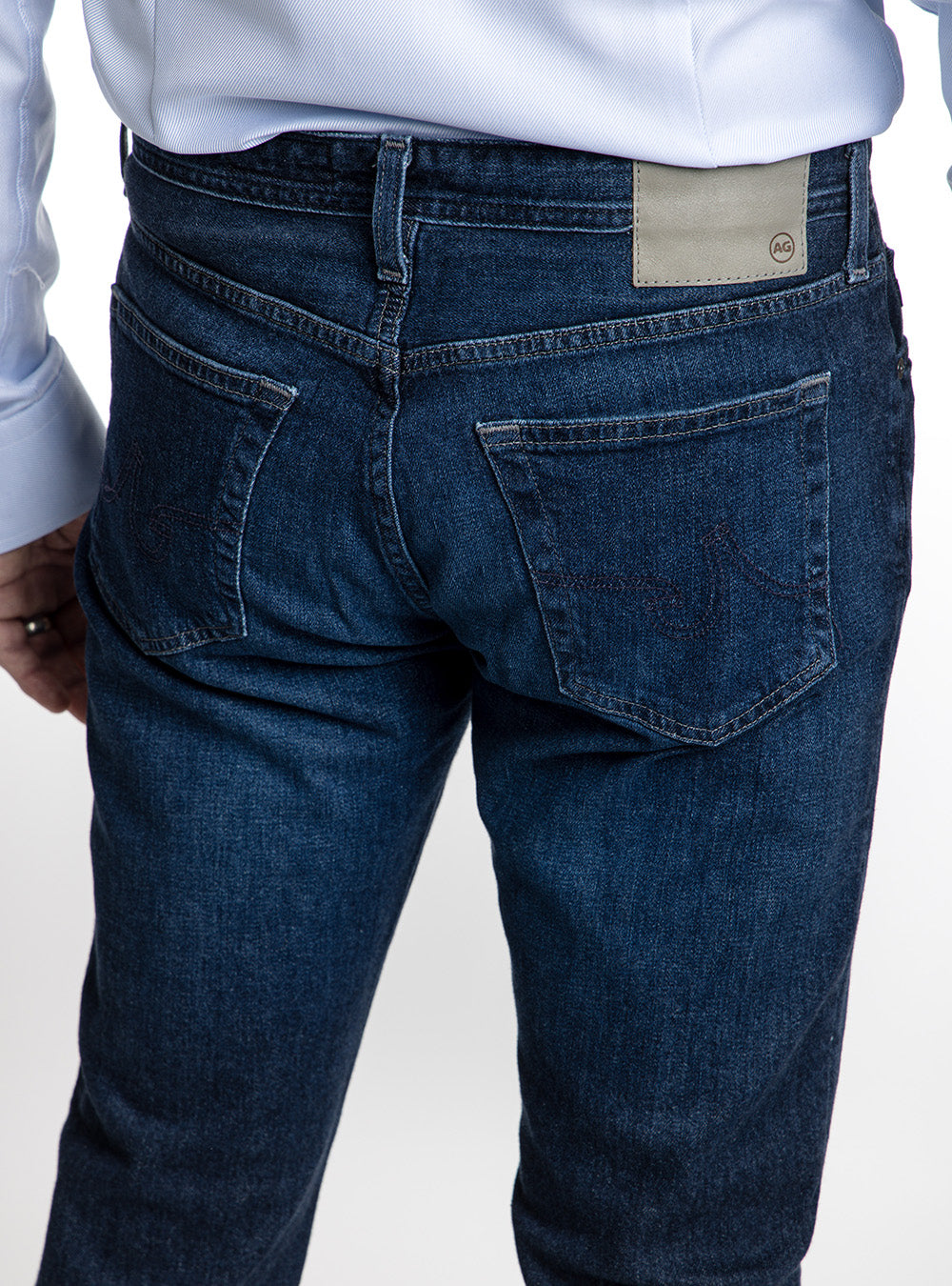AG Five Pocket Classic Indigo Wash Denim