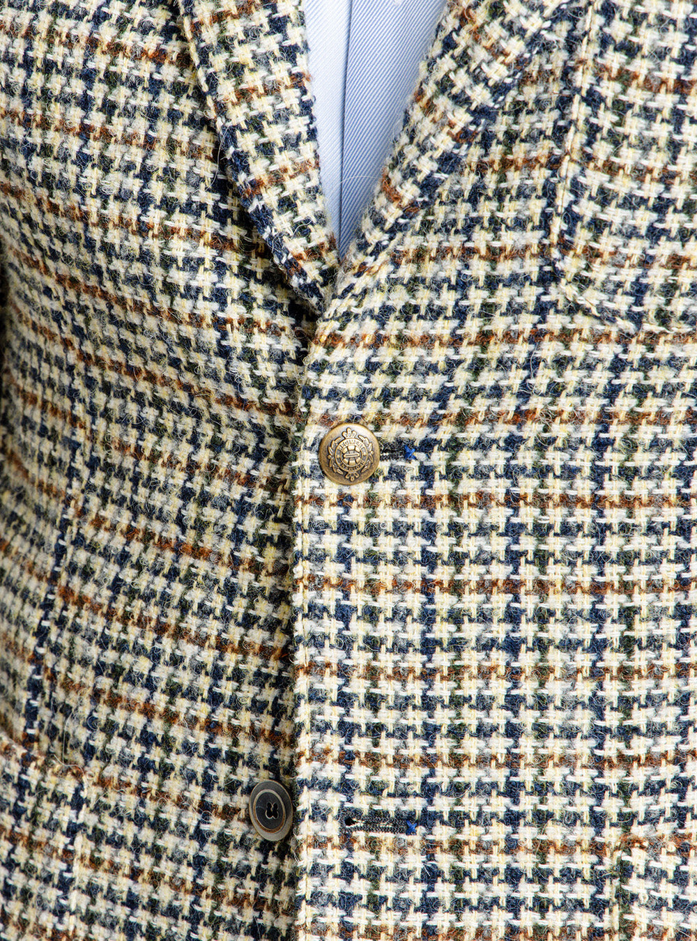 BOB Multi-Coloured Open Weave Unstructured Sport Coat