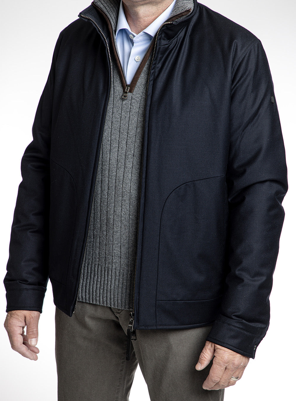 Duno Navy Bomber Jacket