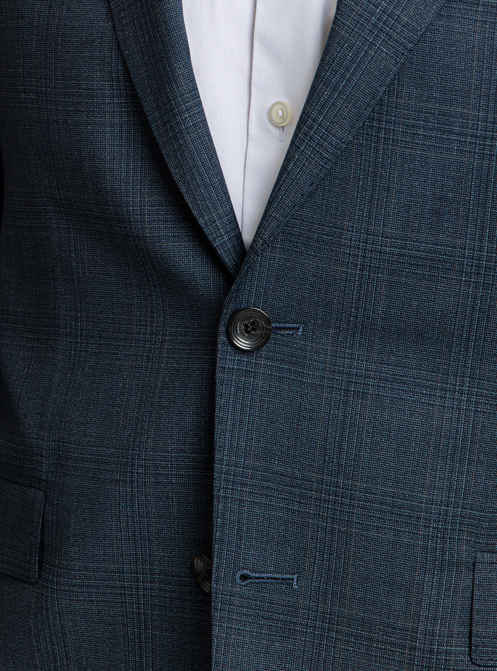 Jack Victor Teal & Marine Blue Box Check Suit