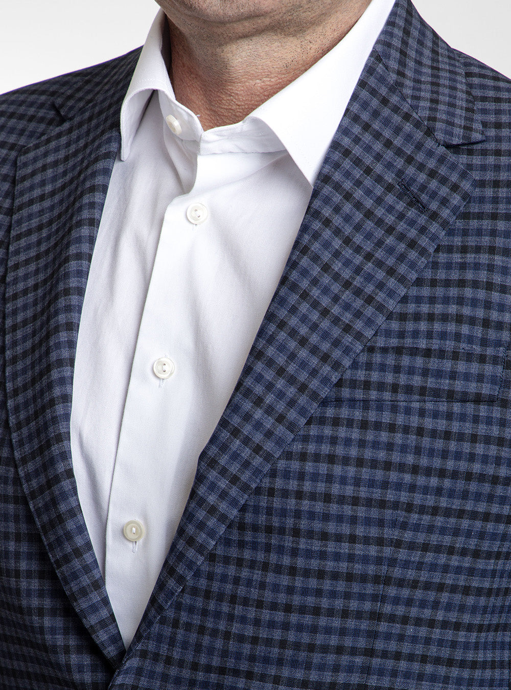 Coppley Blue Micro-Check Suit