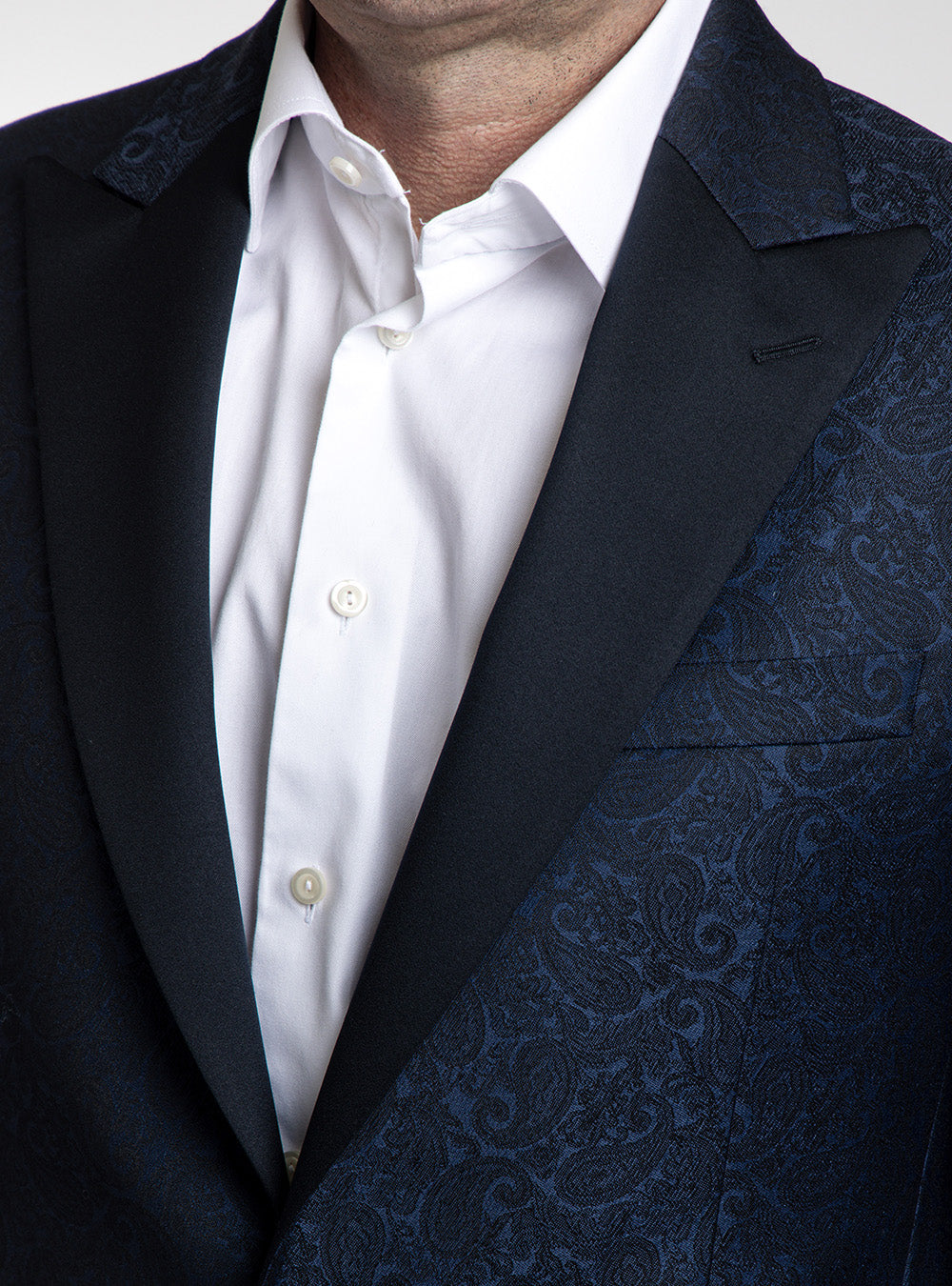 Jack Victor Blue Paisley Dinner Jacket