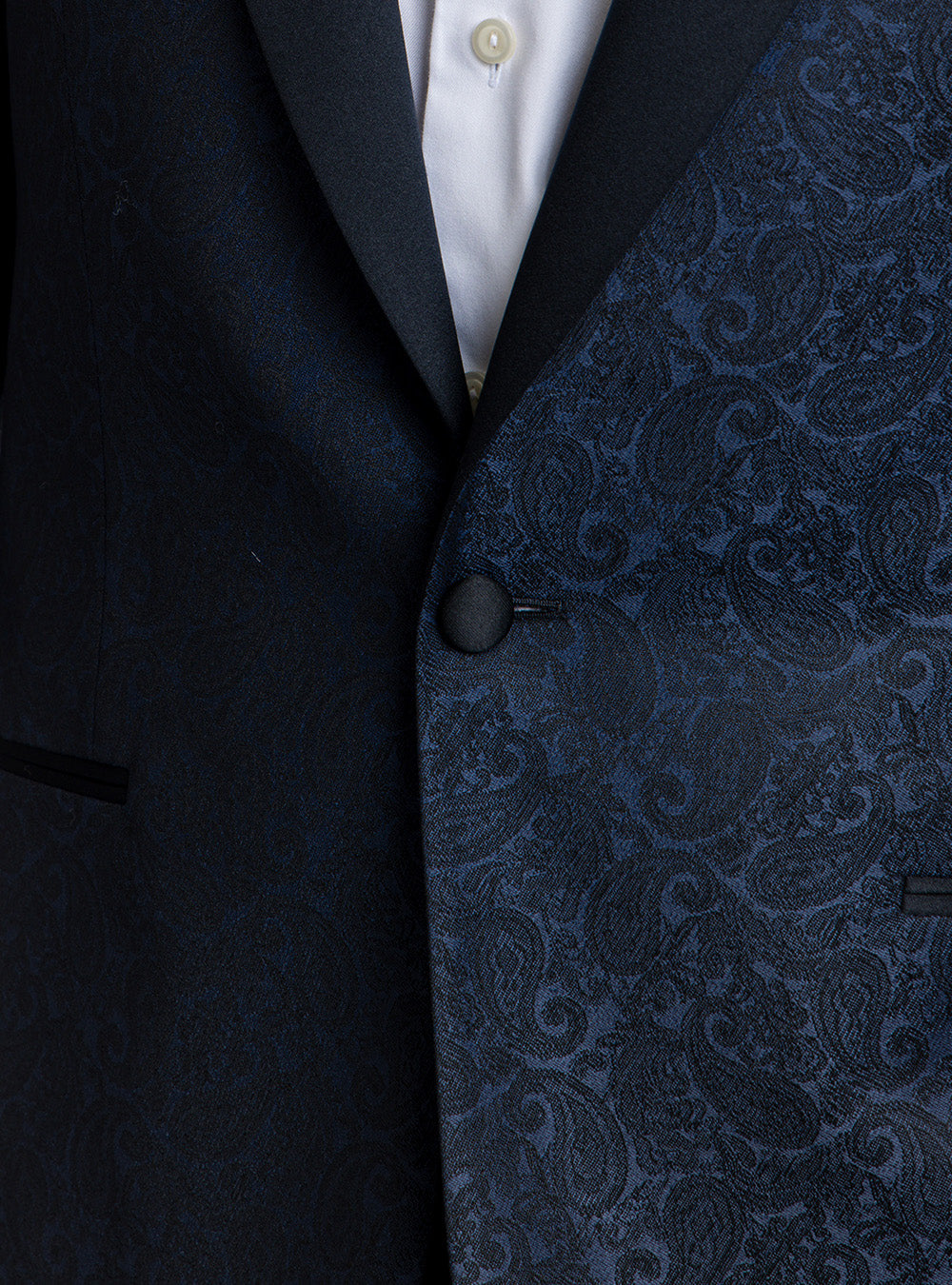 Jack Victor Blue Paisley Dinner Jacket