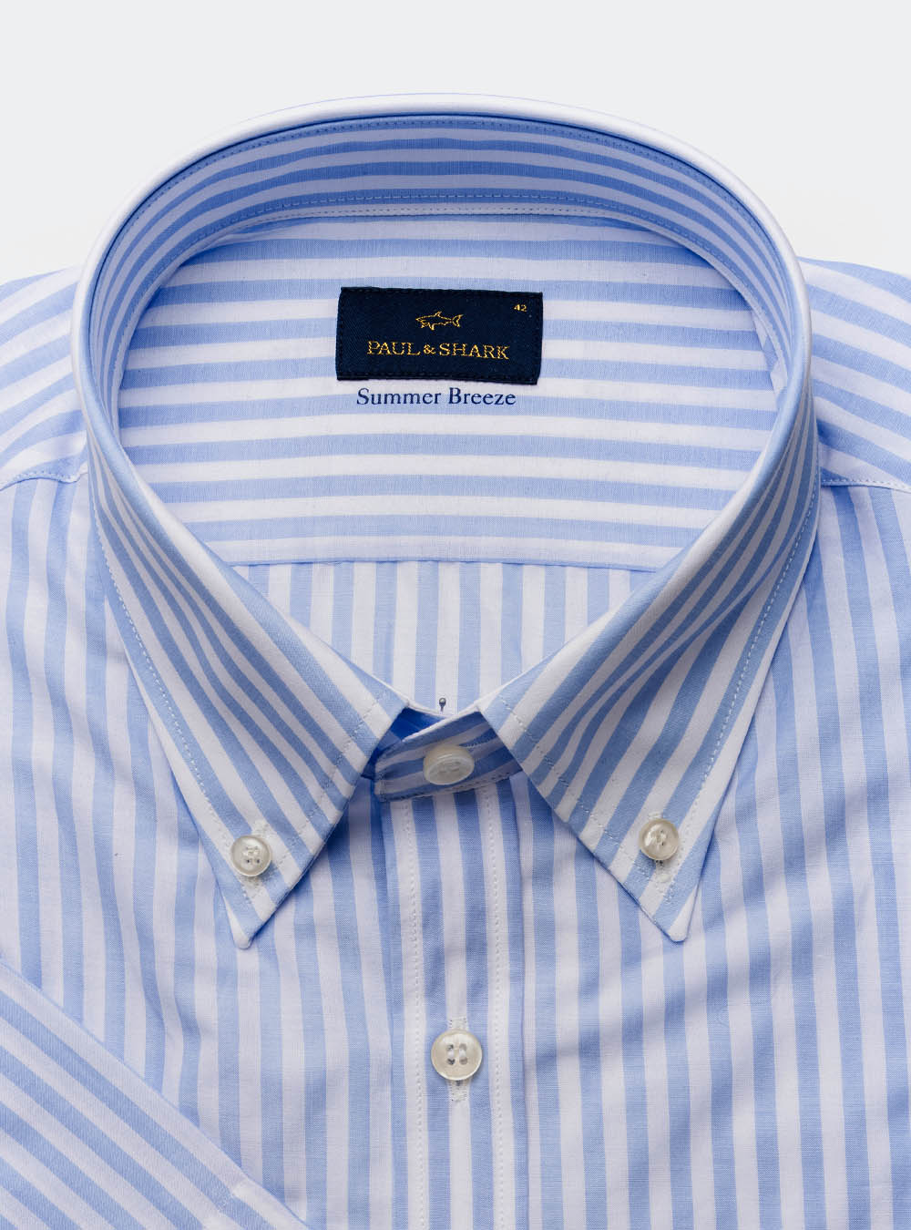 Paul & Shark Blue Striped Shirt