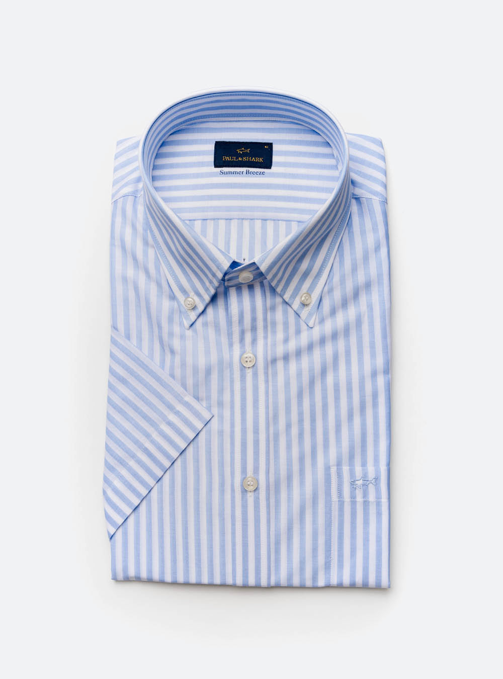 Paul & Shark Blue Striped Shirt