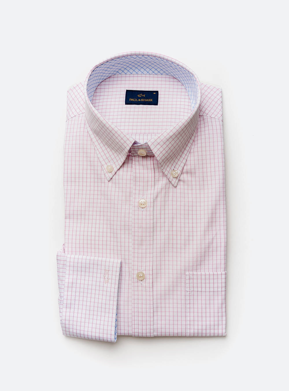 Paul & Shark Pink Check Shirt