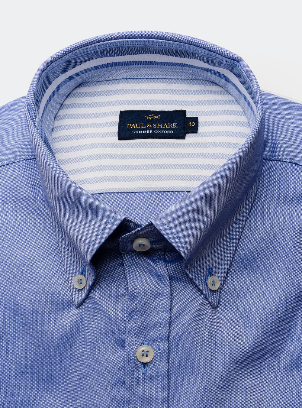 Paul & Shark Blue oxford Button Down Shirt