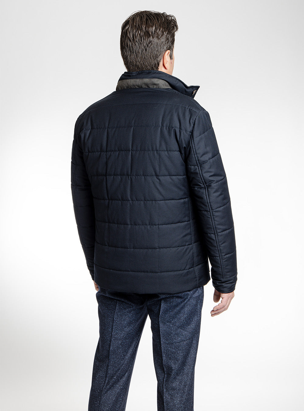 Waterville Blue Wool Jacket