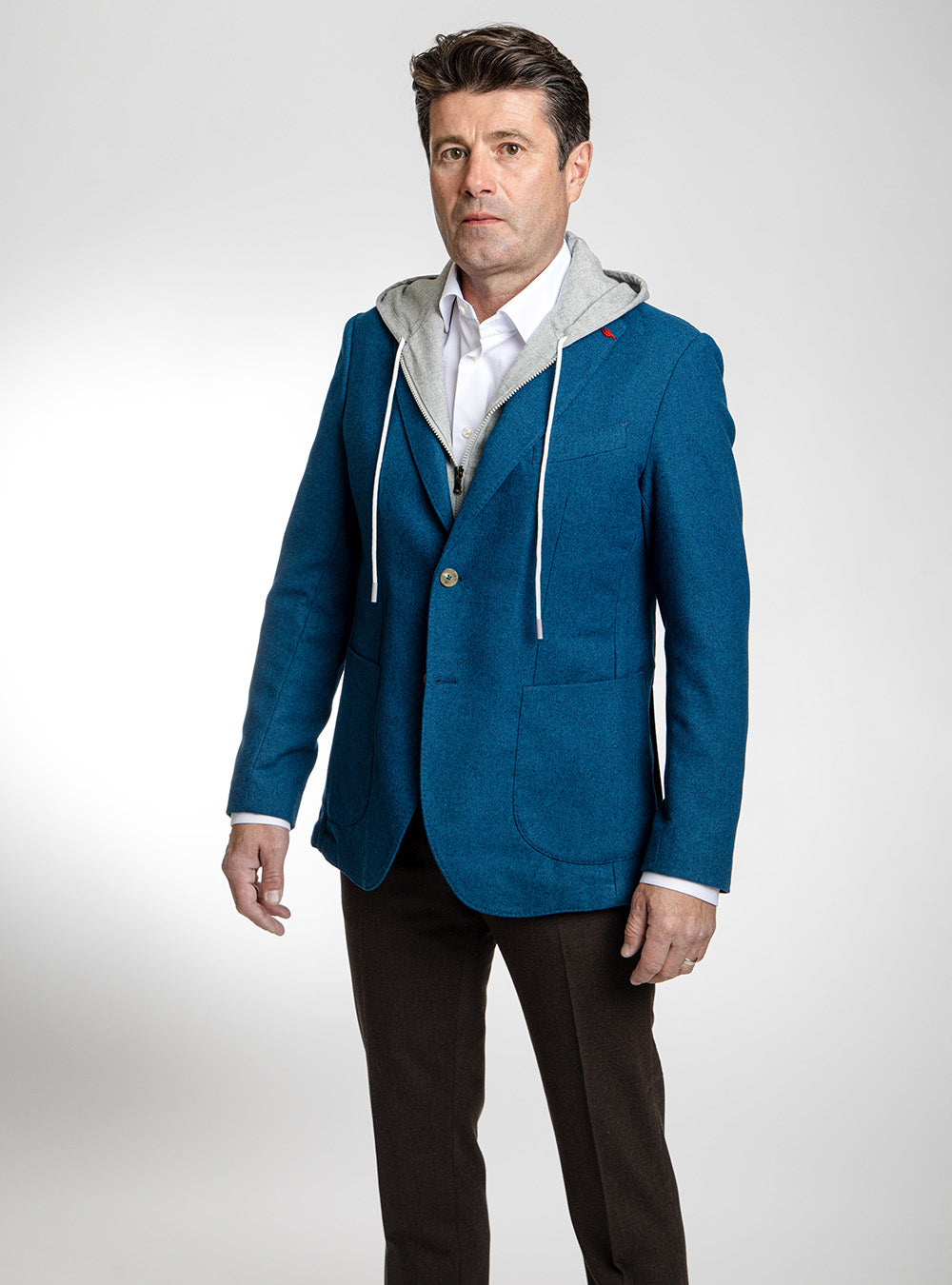 Piero Gabrieli Marine Blue Sport Coat