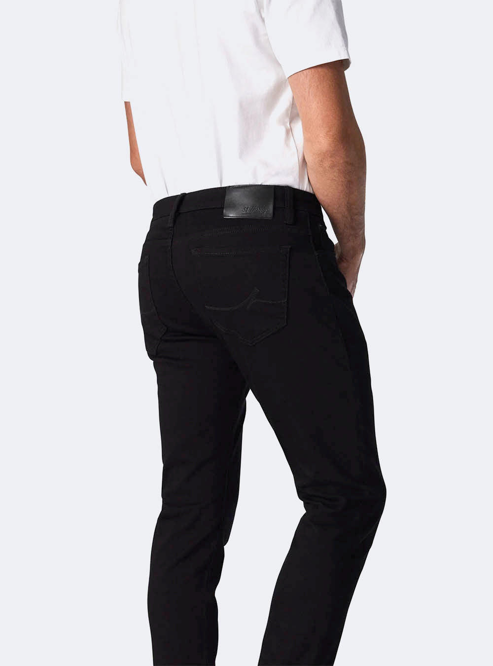 34 Heritage Cool Tapered Leg Jeans - Black Vintage Comfort