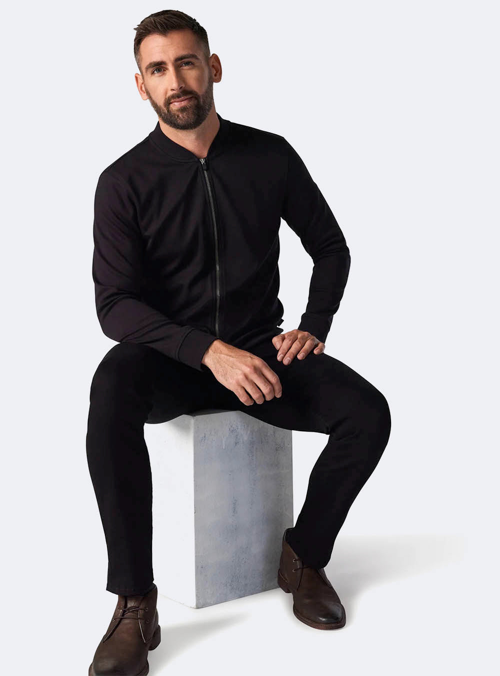 34 Heritage Cool Tapered Leg Jeans - Black Vintage Comfort