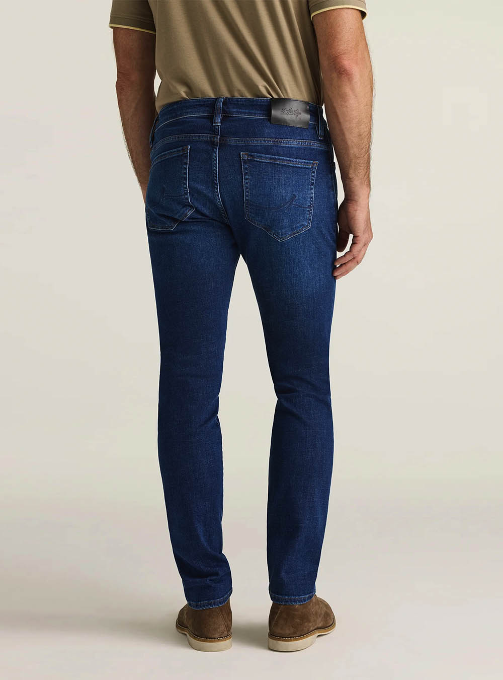 34 Heritage Cool Tapered Leg Jeans - Dark Brushed Vintage