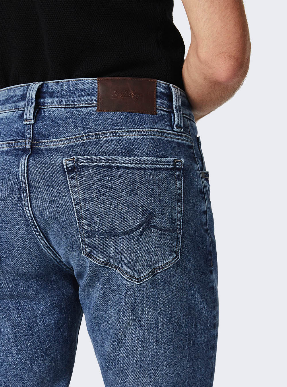34 Heritage Cool Tapered Leg Jeans - Dark Organic