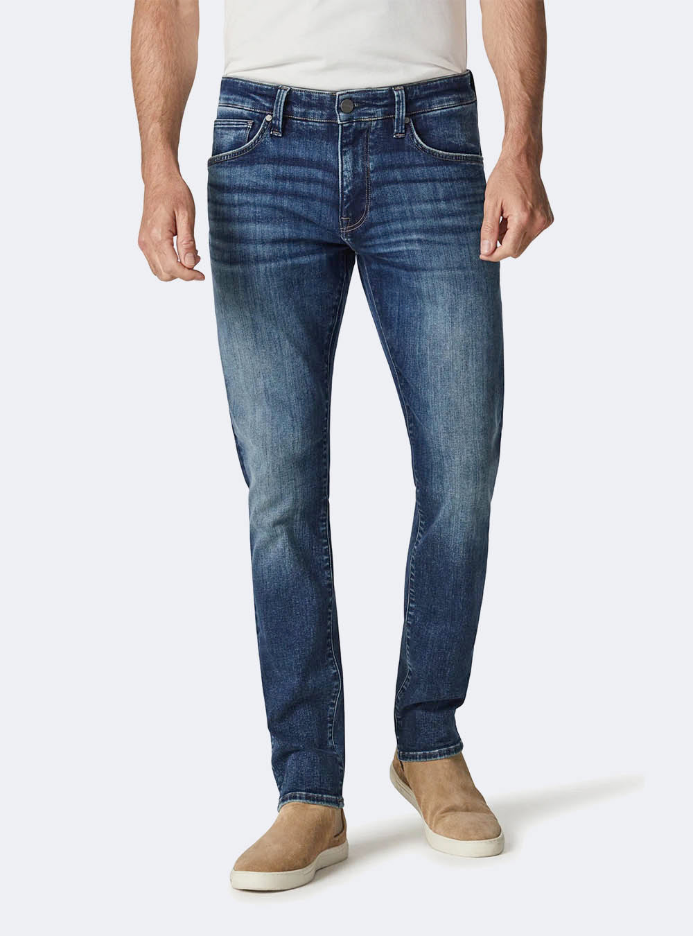 34 Heritage Cool Tapered Leg Jeans - Foggy Indigo Organic