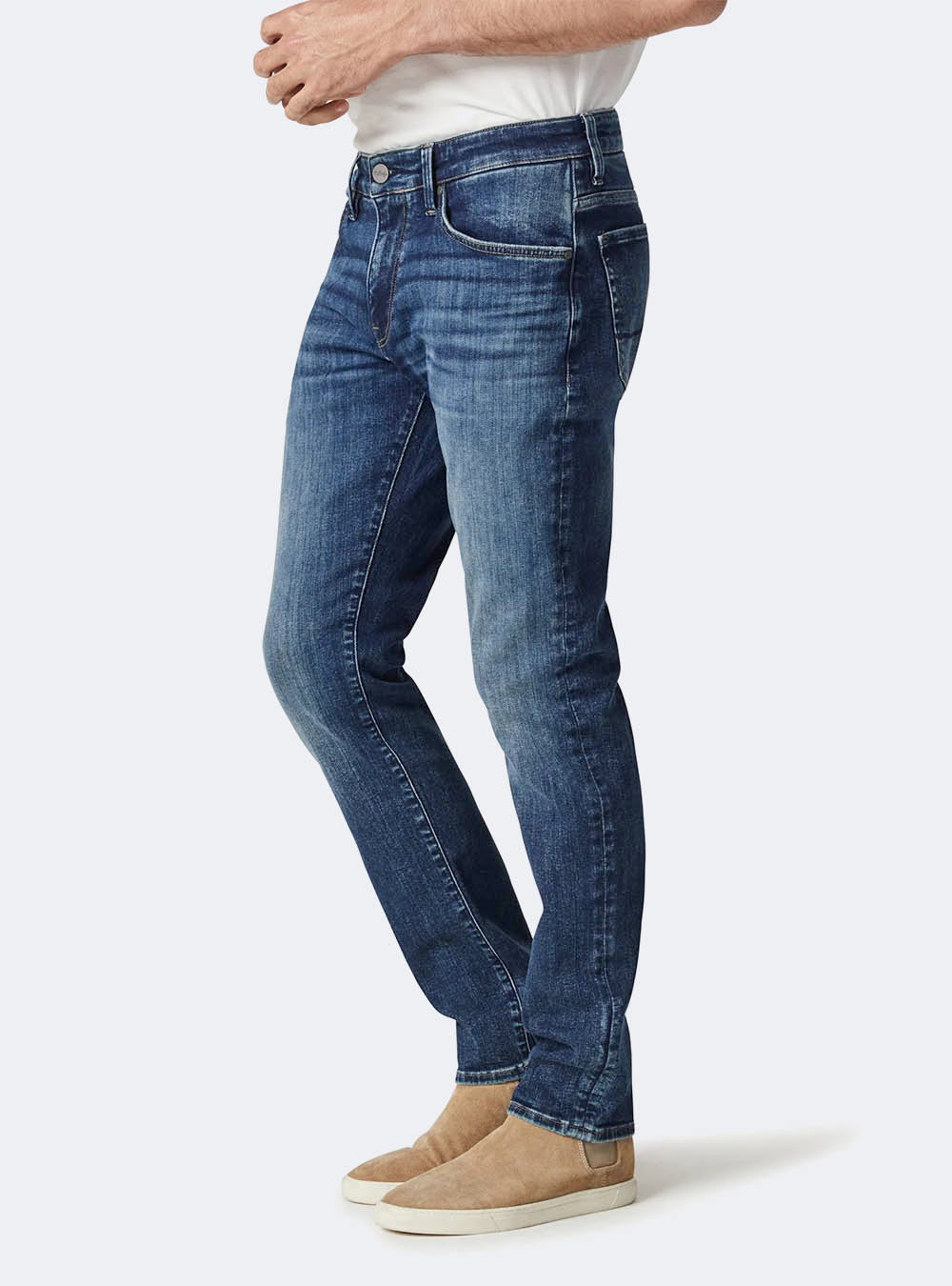 34 Heritage Cool Tapered Leg Jeans - Foggy Indigo Organic