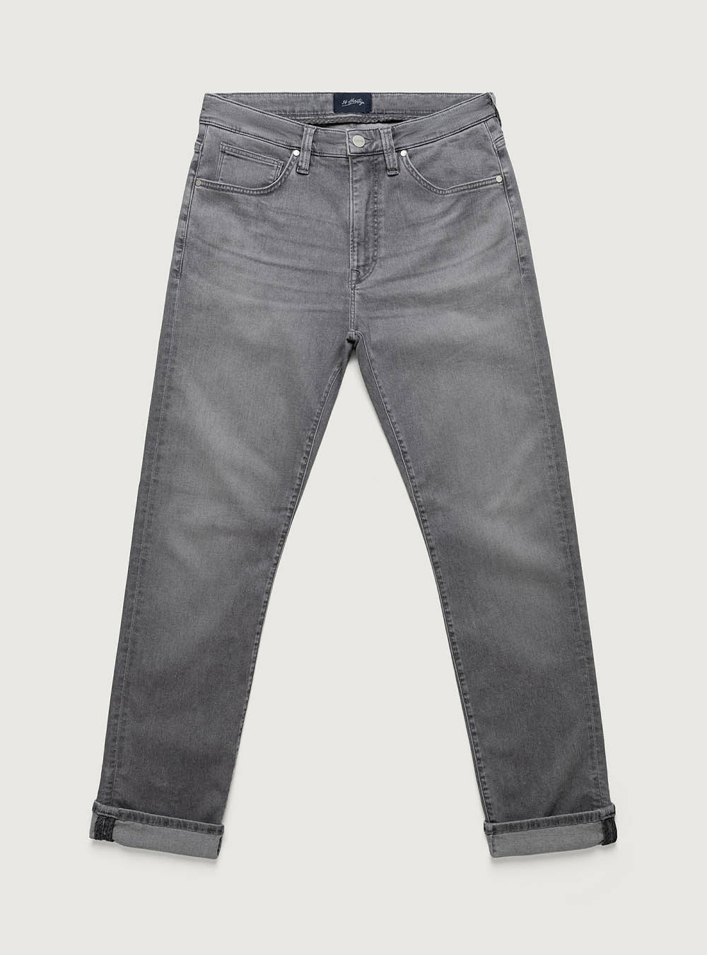 34 Heritage Courage Straight Leg Jeans - Light Smoke Brushed Urban
