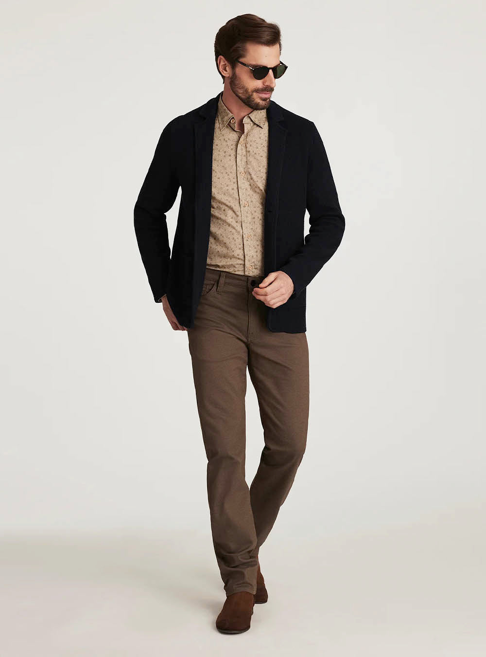 34 Heritage Courage Straight Leg Pant - Espresso Coolmax