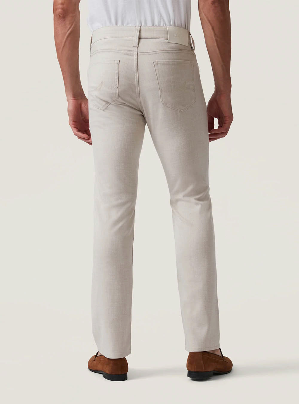 34 Heritage Courage Straight Leg Pants - Cream Cross Twill