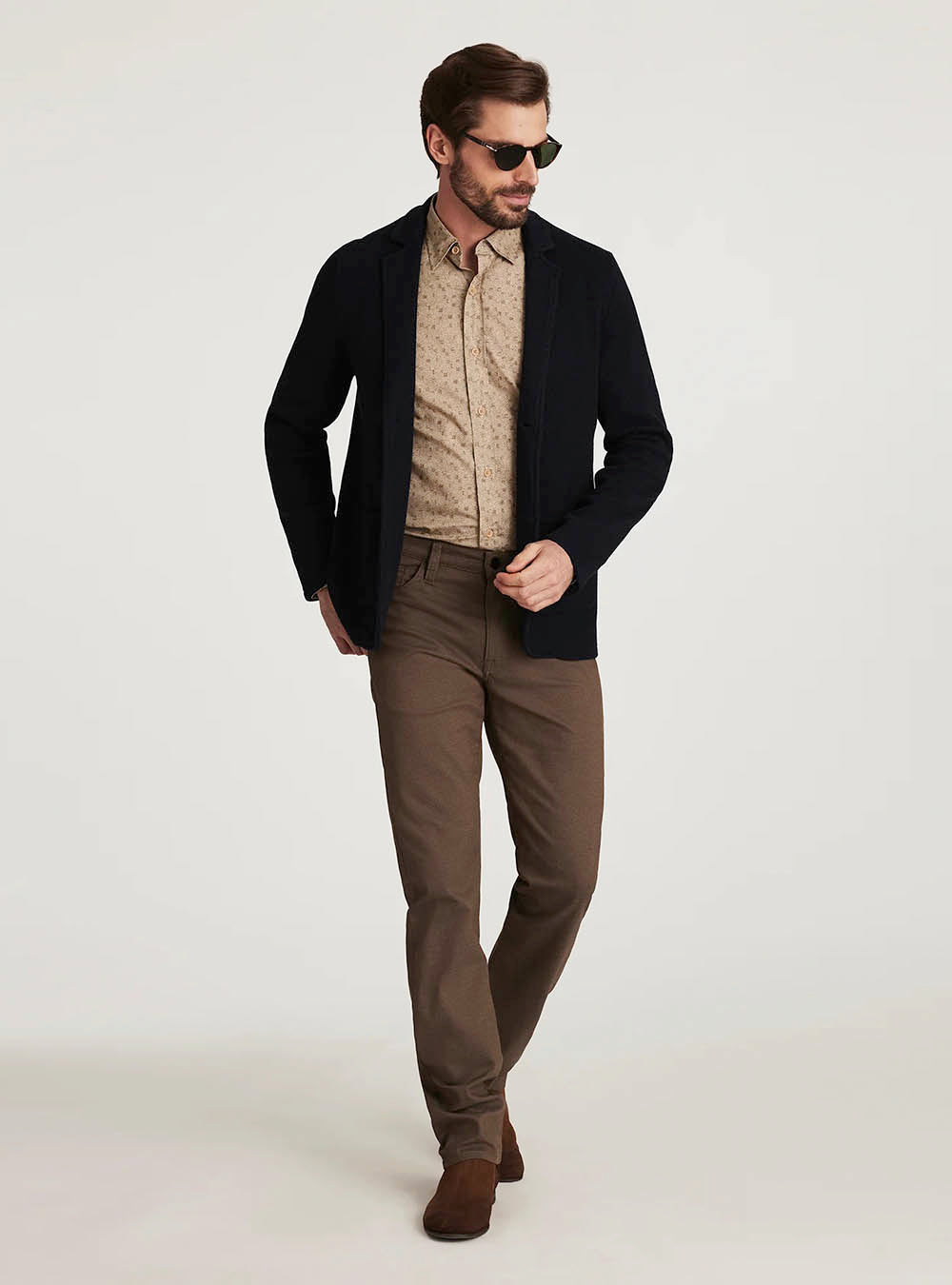 34 Heritage Courage Straight Leg Pants - Espresso Coolmax