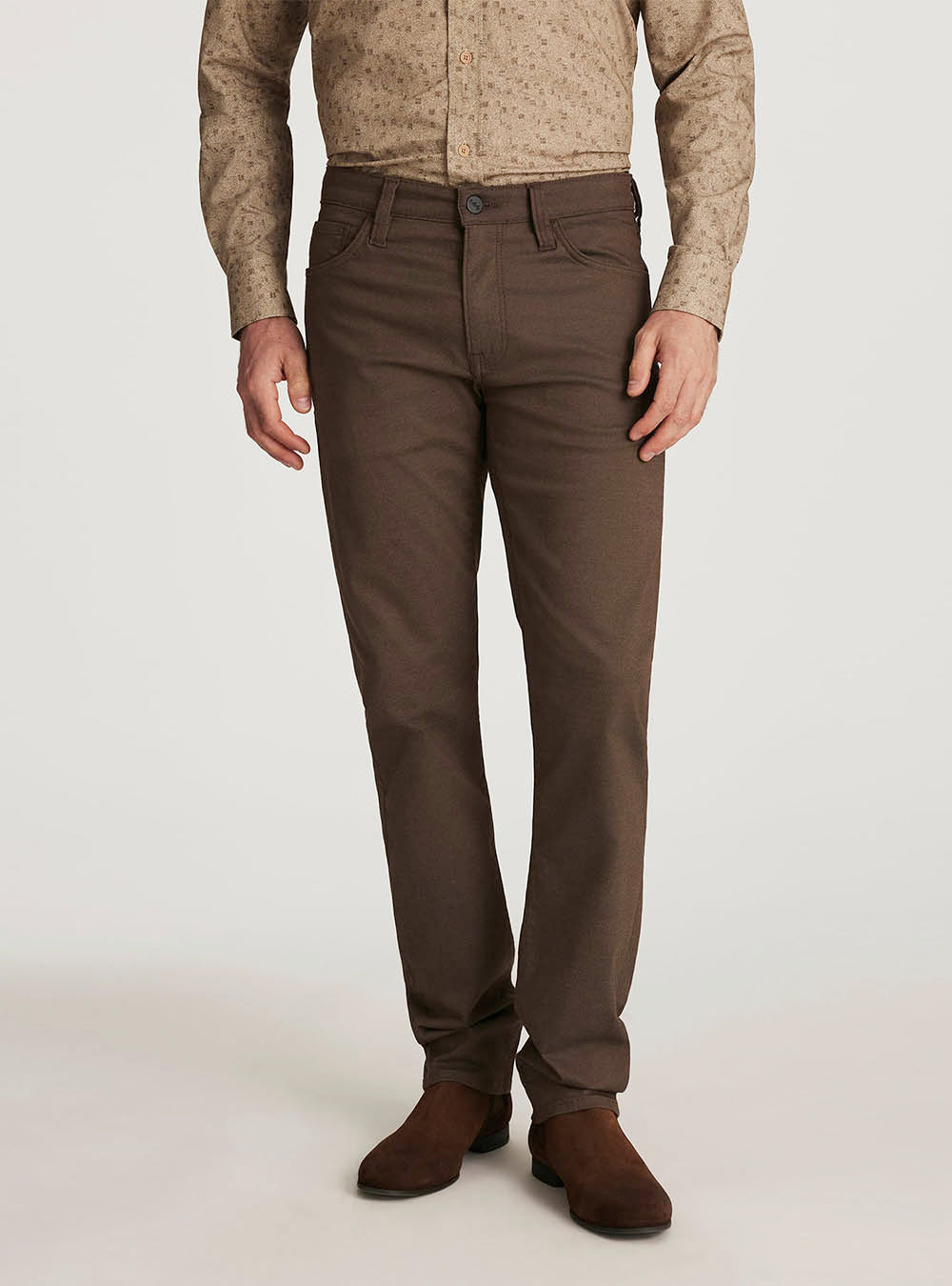 34 Heritage Courage Straight Leg Pants - Espresso Coolmax