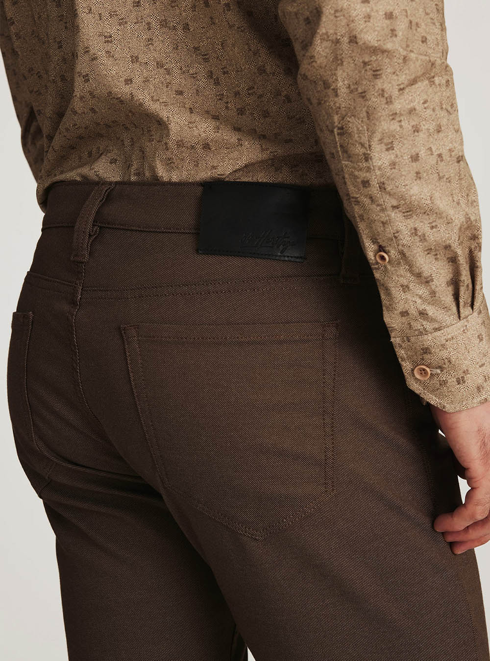 34 Heritage Courage Straight Leg Pants - Espresso Coolmax