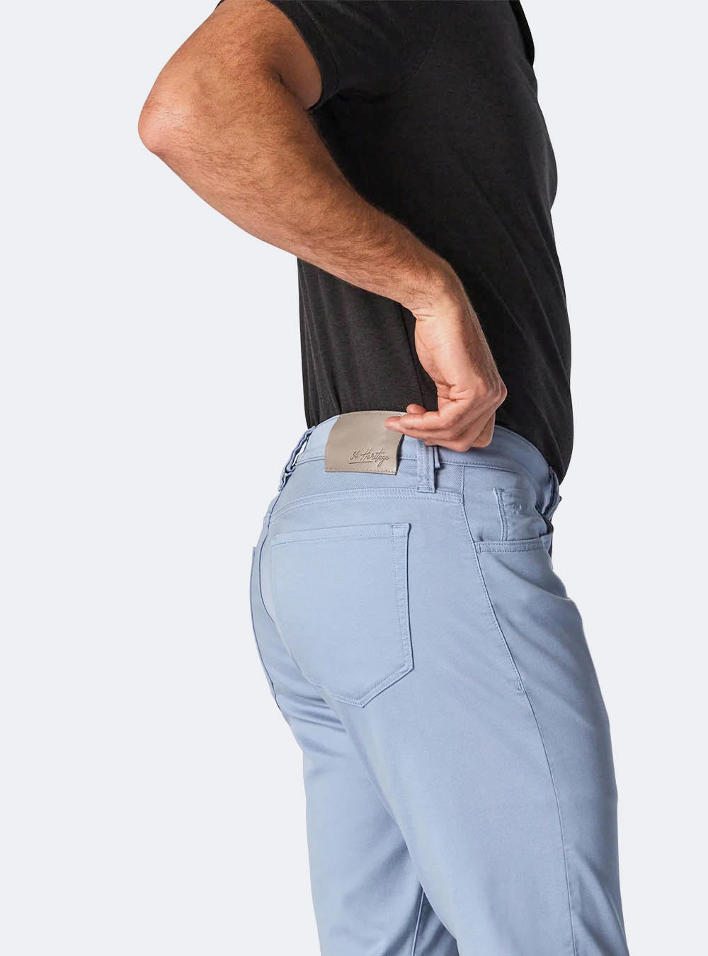 34 Heritage Courage Straight Leg Pants - French Blue Summer Coolmax