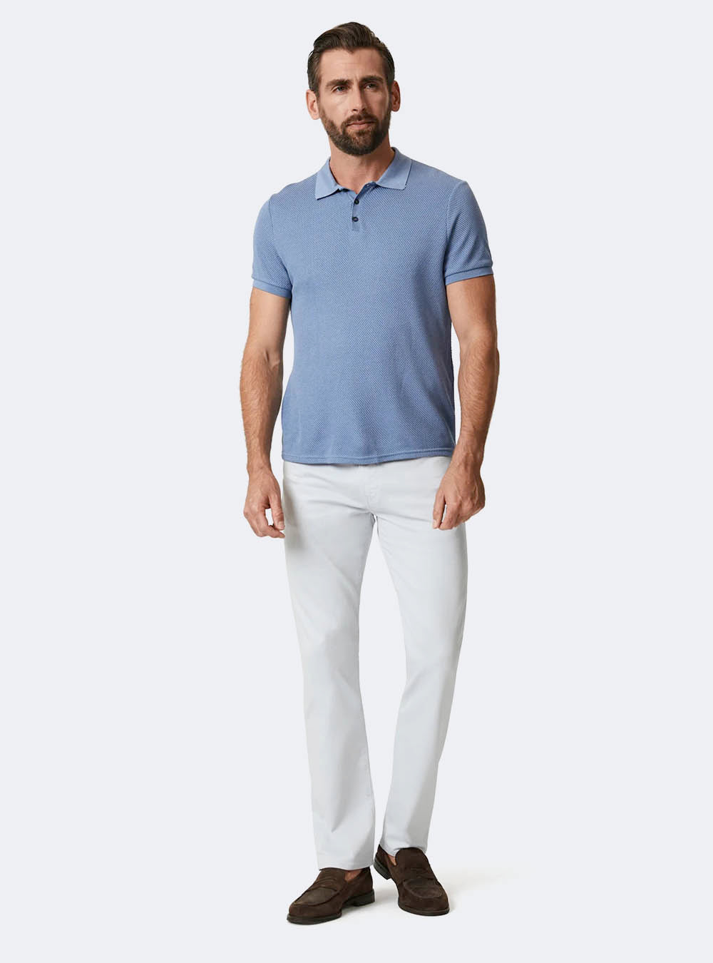 34 Heritage Courage Straight Leg Pants - Grey Dawn Coolmax
