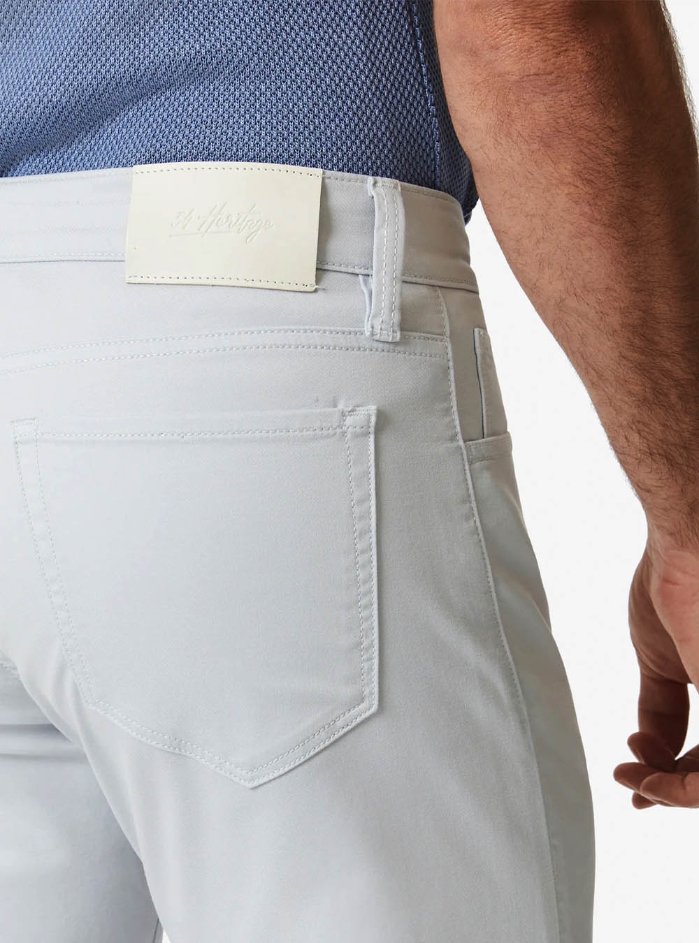 34 Heritage Courage Straight Leg Pants - Grey Dawn Coolmax