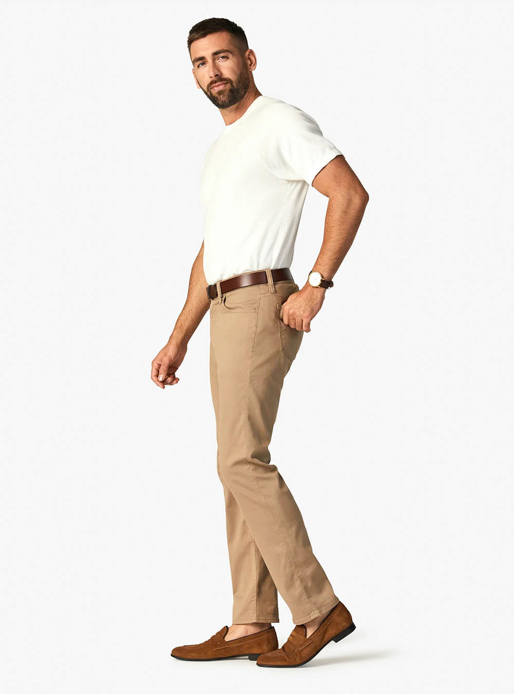 34 Heritage Courage Straight Leg Pants - Khaki Summer Coolmax