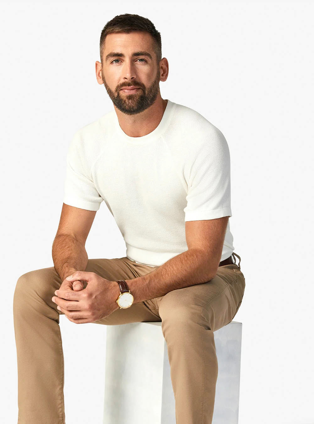 34 Heritage Courage Straight Leg Pants - Khaki Summer Coolmax