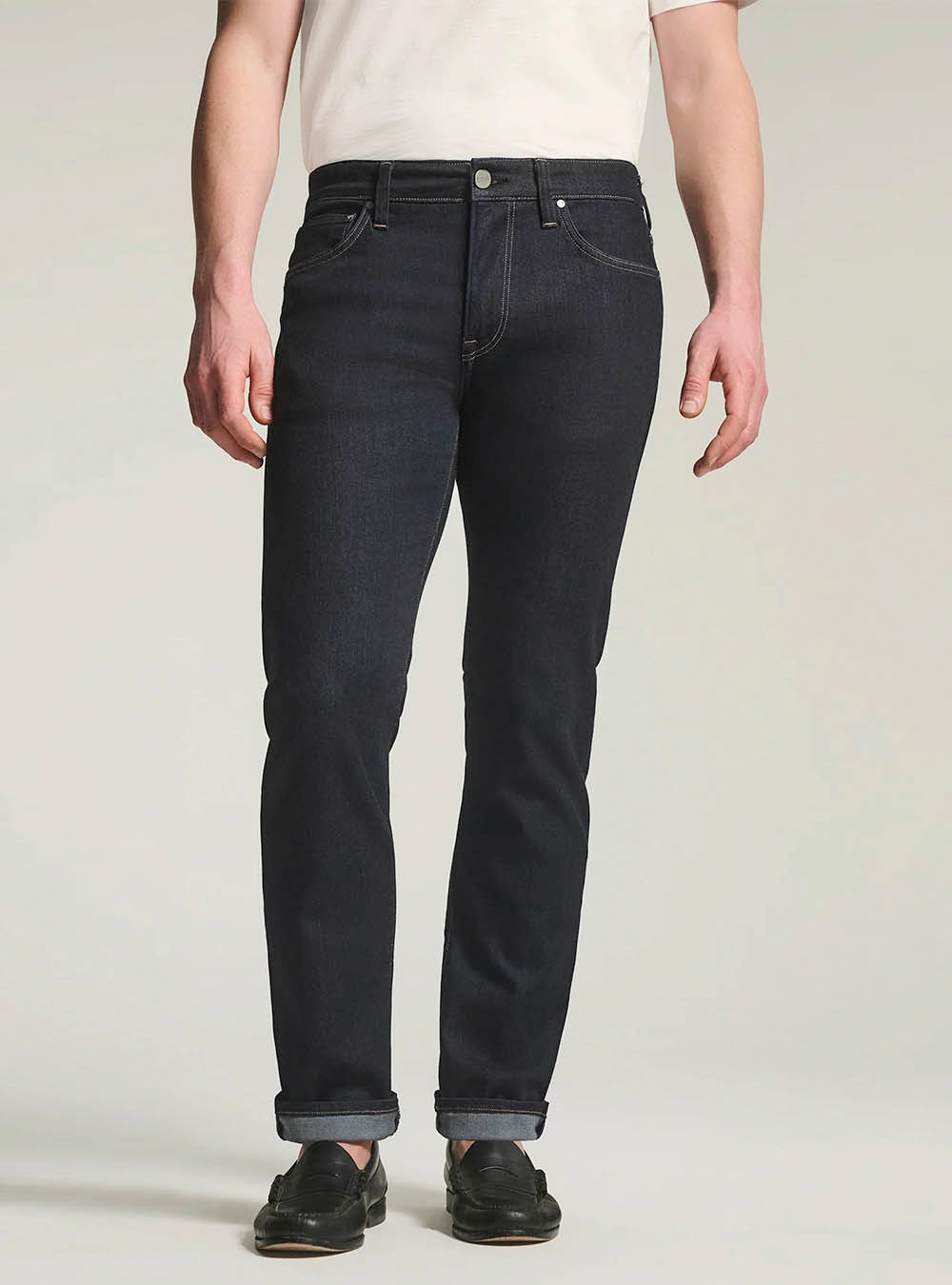 34 Heritage Courage Straight Leg Pants - Midnight Refined