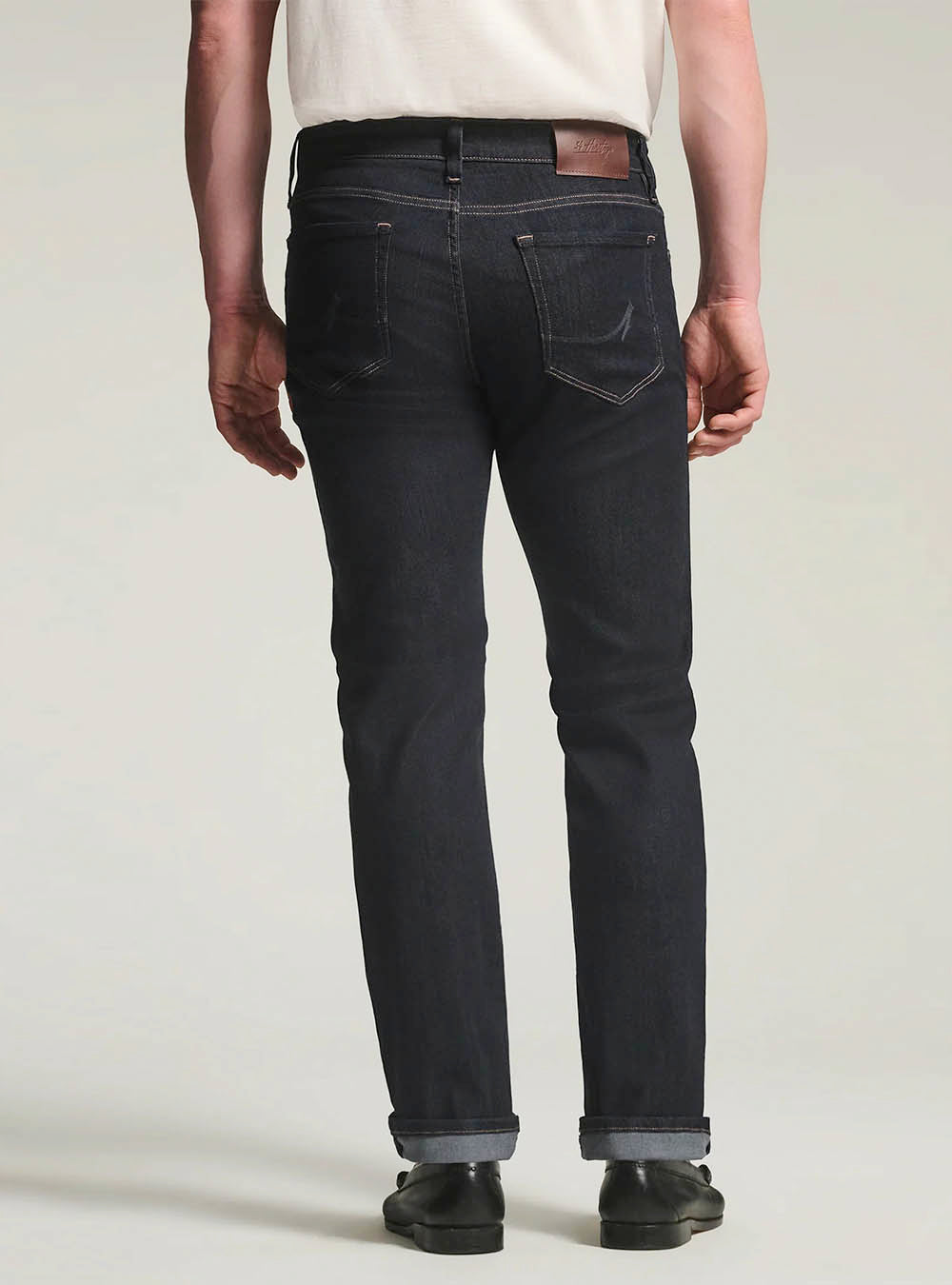 34 Heritage Courage Straight Leg Pants - Midnight Refined