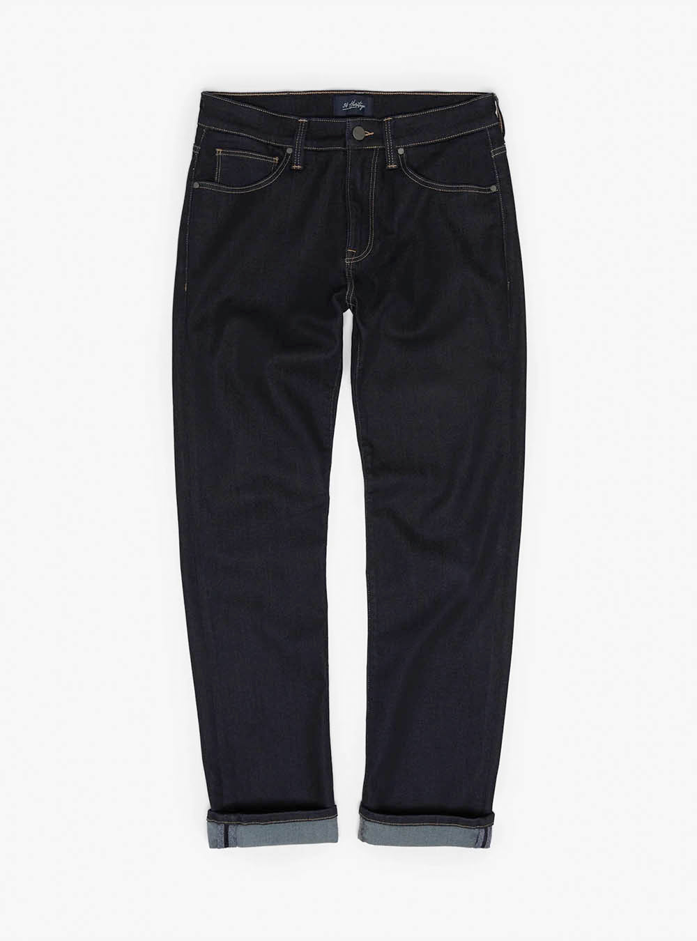 34 Heritage Courage Straight Leg Pants - Midnight Refined