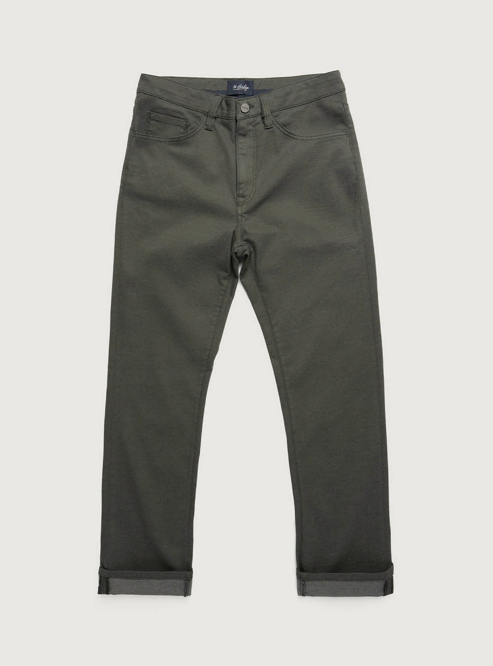 34 Heritage Courage Straight Leg Pants - Peat Coolmax