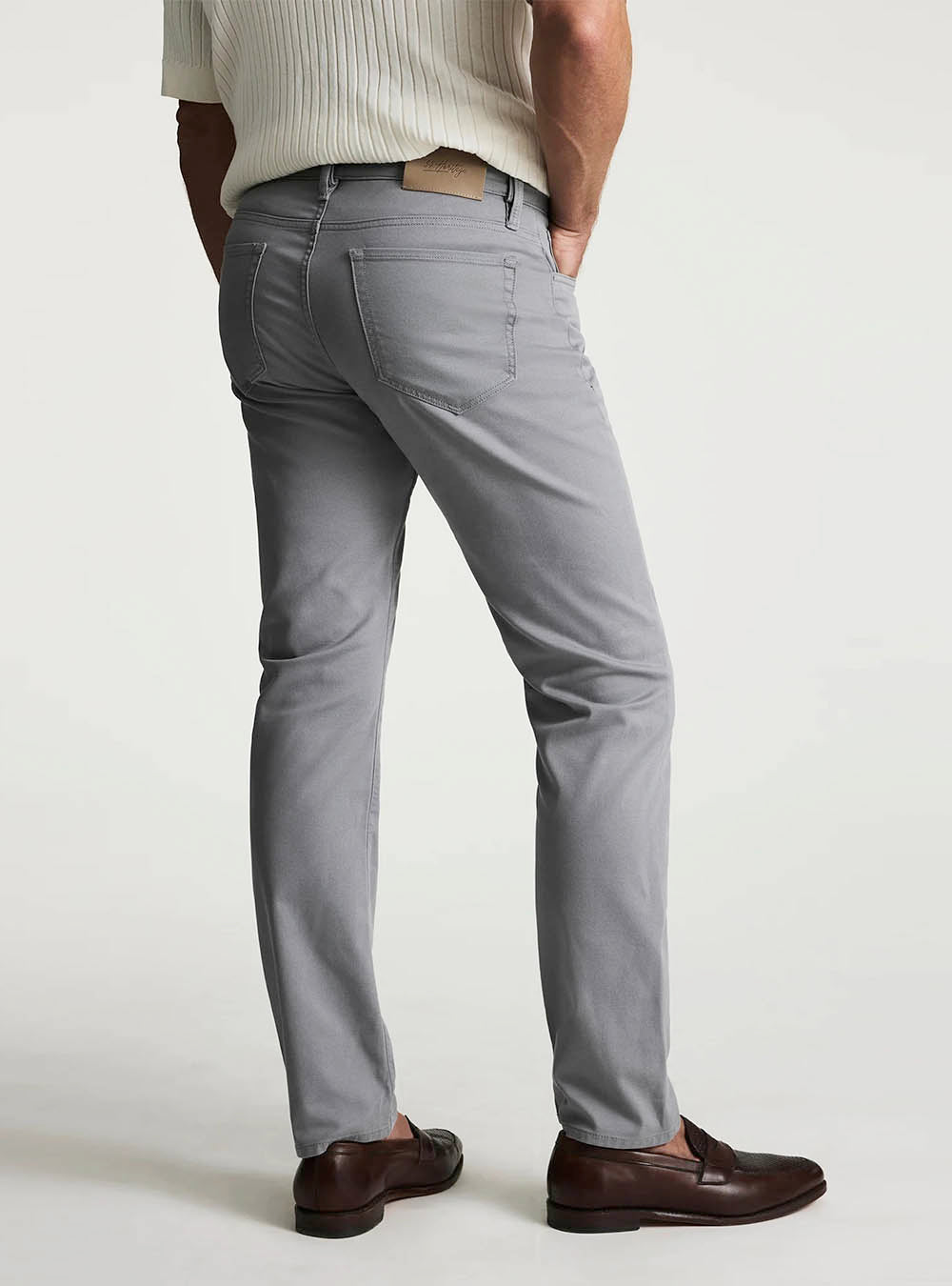 34 Heritage Courage Straight Leg Pants - Pewter Coolmax