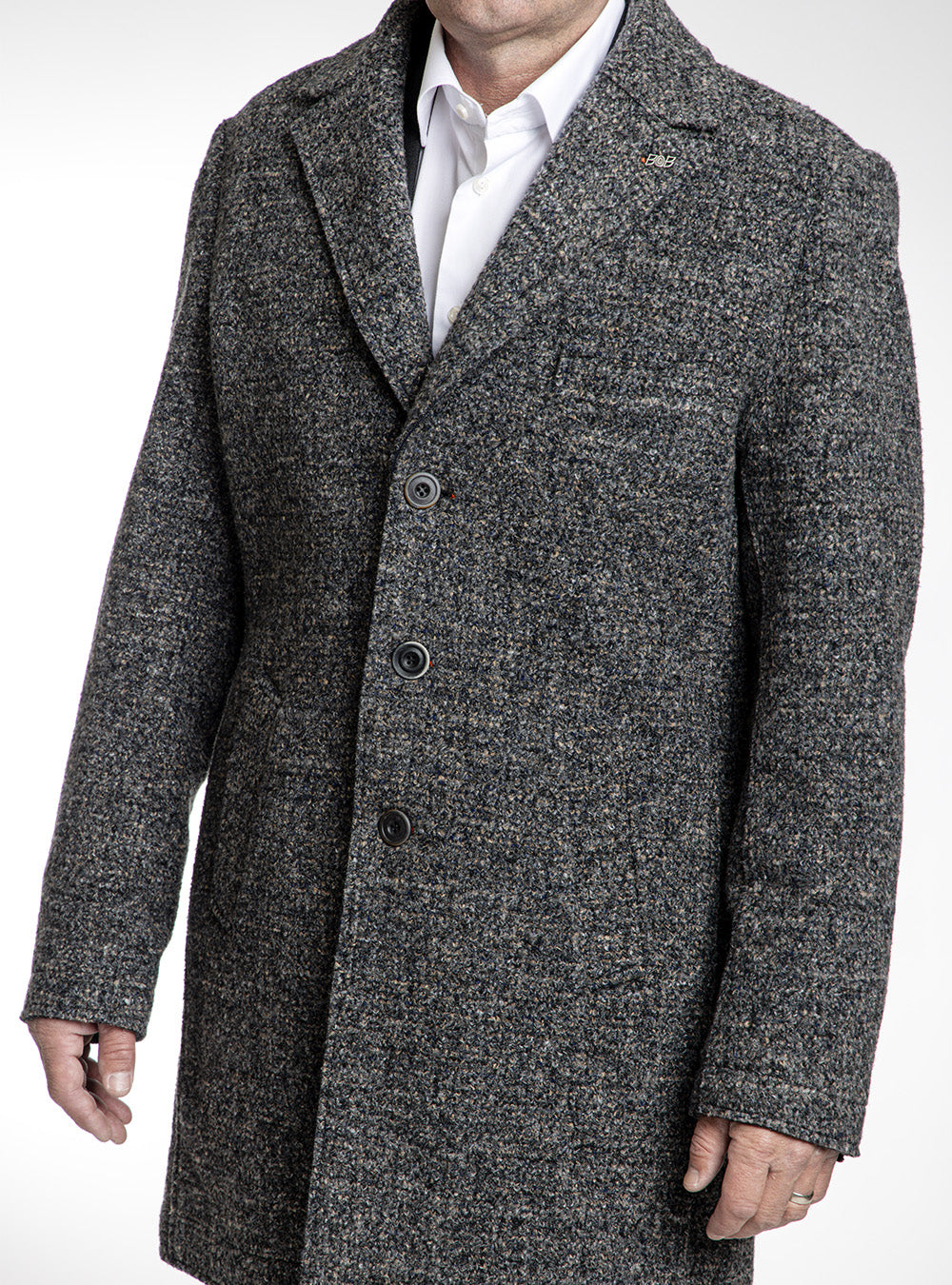 BOB Blue & Tan Marbled Topcoat