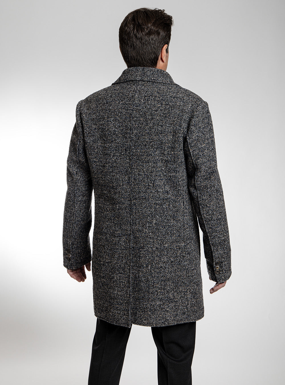 BOB Blue & Tan Marbled Topcoat