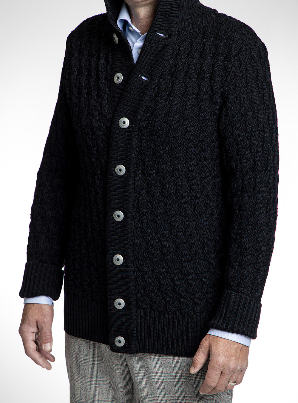 S.N.S. Herning Heavy Cable Knit Sweater